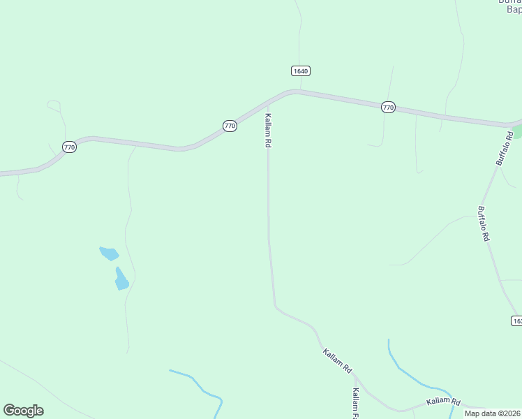 map of restaurants, bars, coffee shops, grocery stores, and more near 1202 Kallam Road in Sandy Ridge