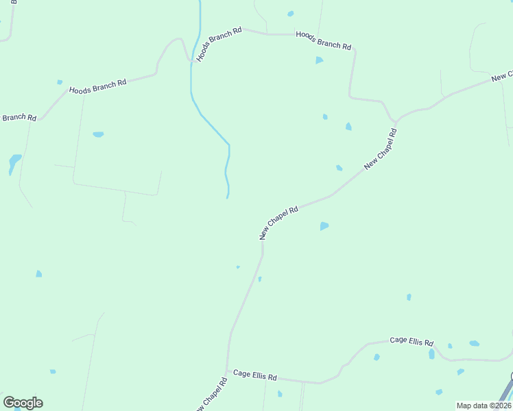 map of restaurants, bars, coffee shops, grocery stores, and more near 3522 New Chapel Road in Springfield