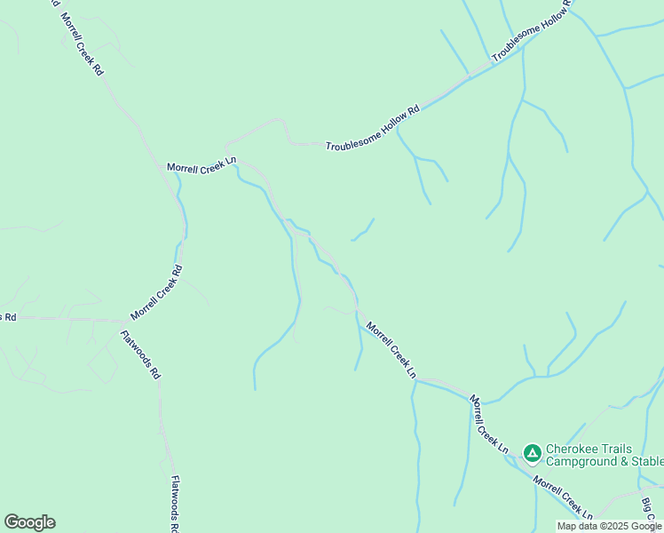 map of restaurants, bars, coffee shops, grocery stores, and more near 574 Morrell Creek Lane in Bluff City