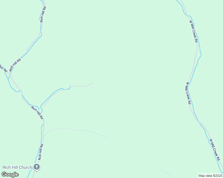 map of restaurants, bars, coffee shops, grocery stores, and more near 2754 Rich Hill Road in Creston