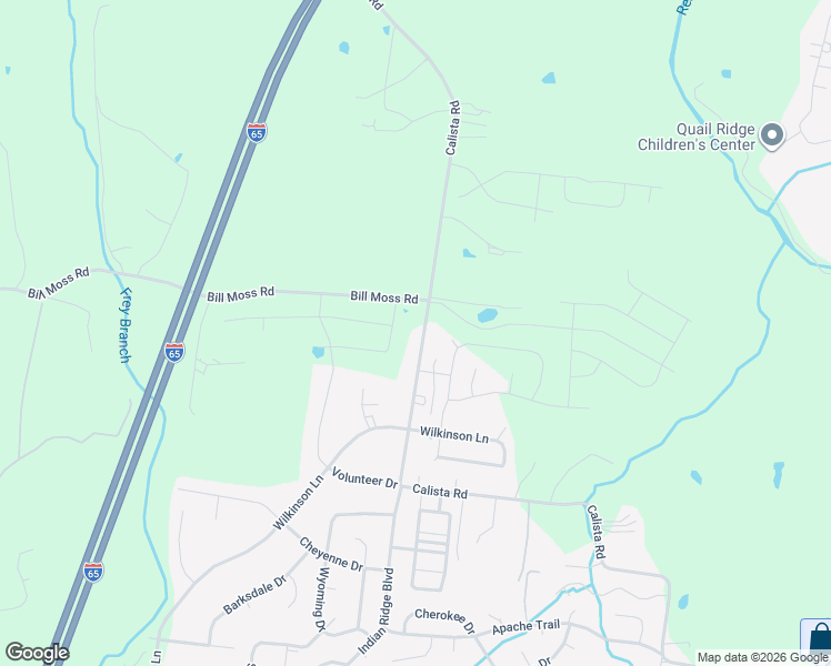 map of restaurants, bars, coffee shops, grocery stores, and more near 810 Calista Road in White House