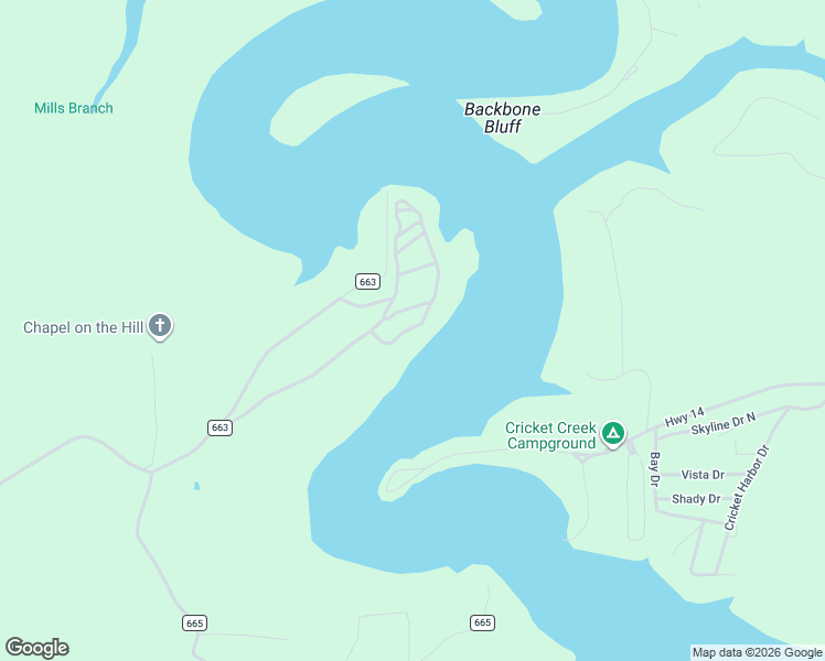 map of restaurants, bars, coffee shops, grocery stores, and more near 966 County Road 663 in Oak Grove
