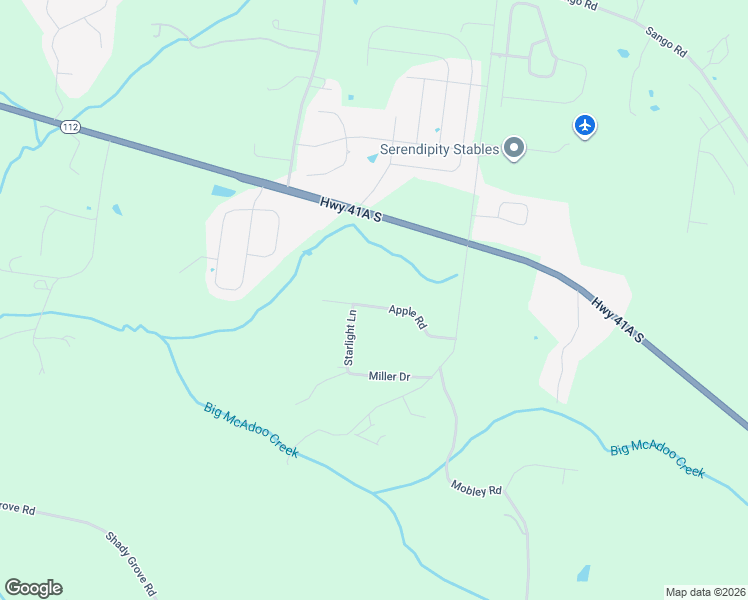 map of restaurants, bars, coffee shops, grocery stores, and more near 4027 Apple Road in Clarksville