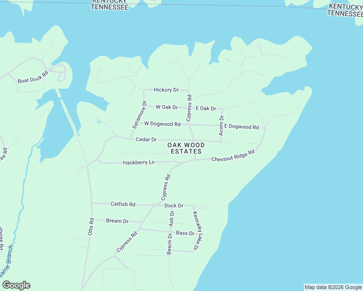 map of restaurants, bars, coffee shops, grocery stores, and more near 530 Cedar Dr in Buchanan