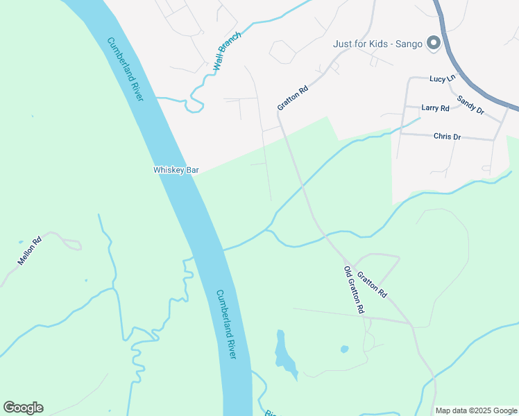 map of restaurants, bars, coffee shops, grocery stores, and more near 1250 Highgrove Lane in Clarksville