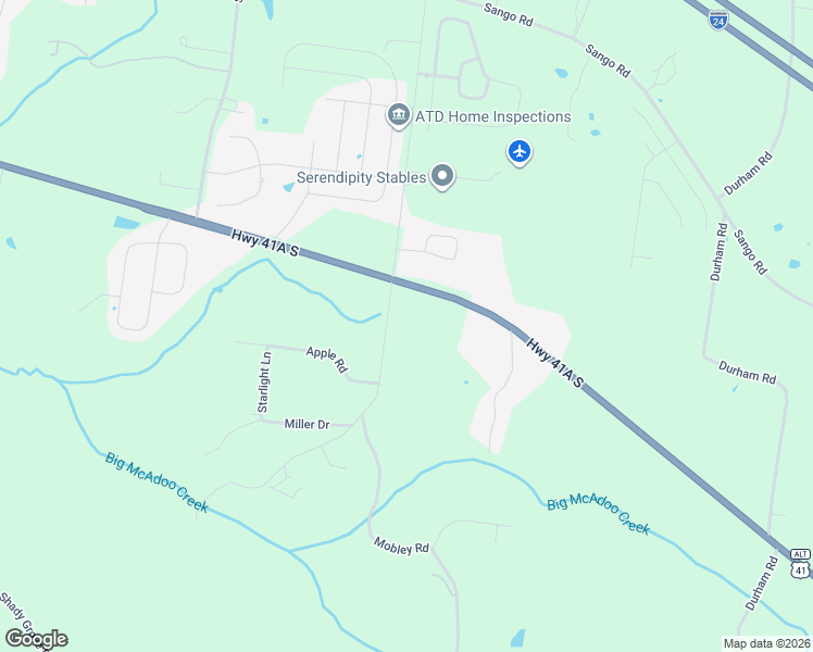map of restaurants, bars, coffee shops, grocery stores, and more near 1179 Bagwell Road in Clarksville