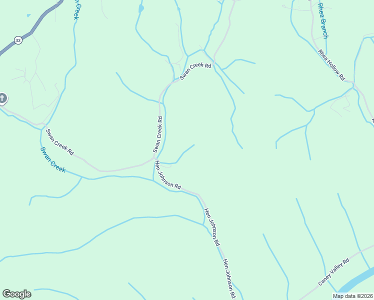 map of restaurants, bars, coffee shops, grocery stores, and more near 127 Hen Johnson Road in Sneedville