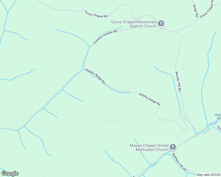 map of restaurants, bars, coffee shops, grocery stores, and more near 671 Shipley Ridge Road in Tazewell