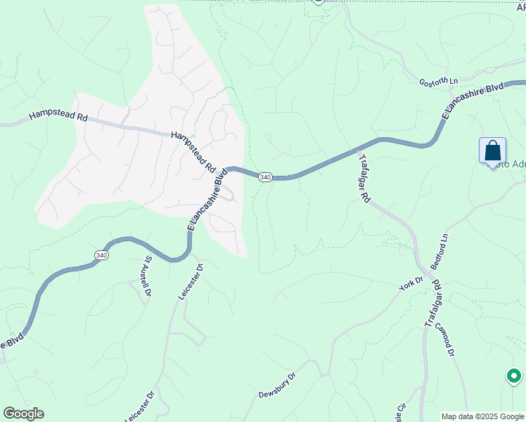 map of restaurants, bars, coffee shops, grocery stores, and more near 10 Ramsey Drive in Bella Vista
