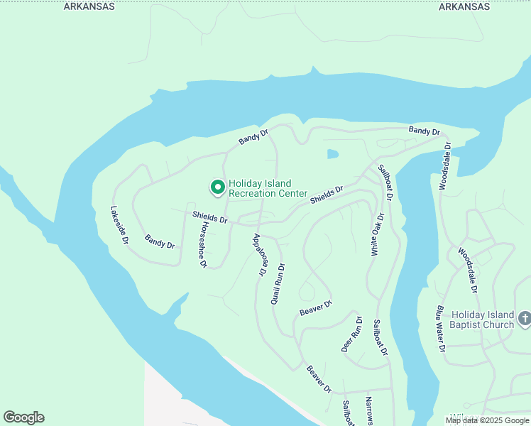map of restaurants, bars, coffee shops, grocery stores, and more near 15 Ironwood Drive in Holiday Island