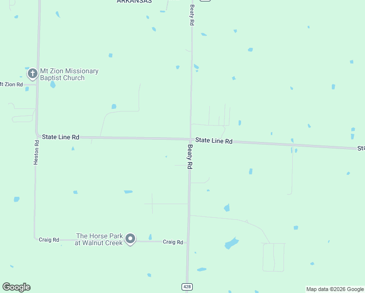 map of restaurants, bars, coffee shops, grocery stores, and more near 22529 State Line Road in Sulphur Springs