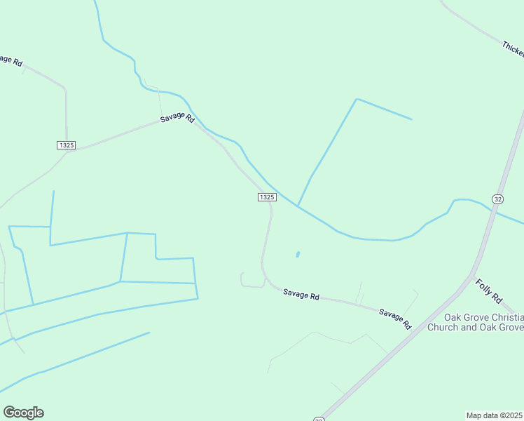 map of restaurants, bars, coffee shops, grocery stores, and more near 154 Savage Road in Corapeake
