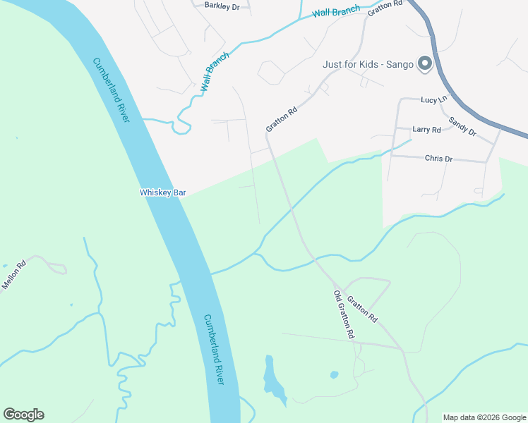 map of restaurants, bars, coffee shops, grocery stores, and more near 1136 Gratton Road in Clarksville