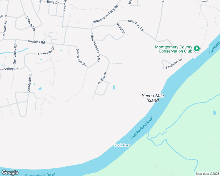 map of restaurants, bars, coffee shops, grocery stores, and more near 403 Silver Dr in Clarksville