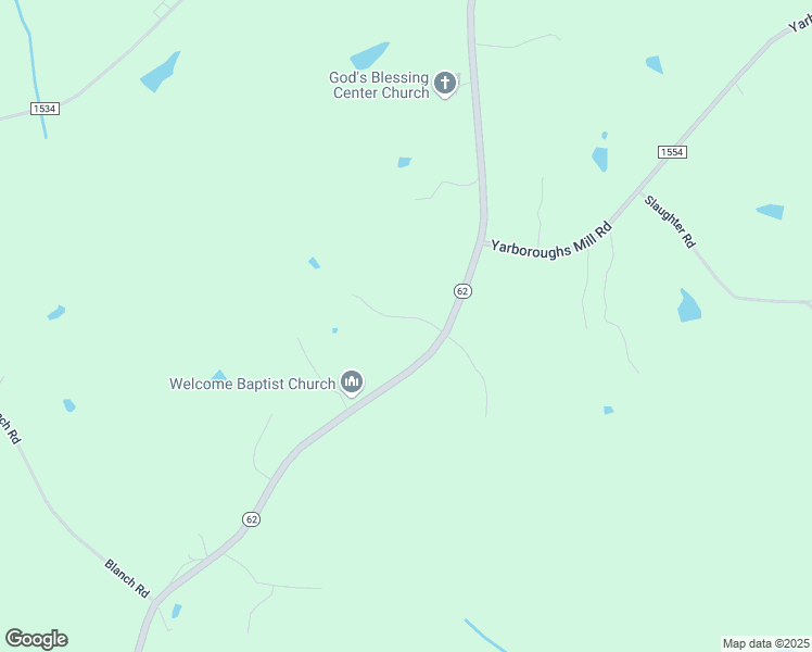 map of restaurants, bars, coffee shops, grocery stores, and more near 7713 North Carolina 62 in Blanch