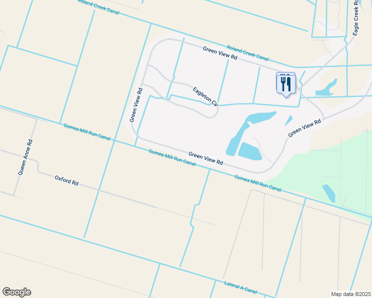 map of restaurants, bars, coffee shops, grocery stores, and more near 237 Green View Road in Moyock