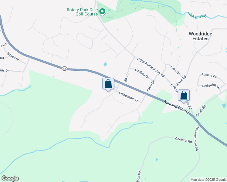 map of restaurants, bars, coffee shops, grocery stores, and more near 712 Acorn Drive in Clarksville
