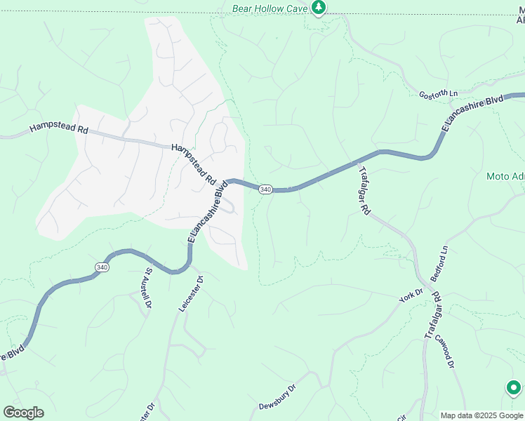 map of restaurants, bars, coffee shops, grocery stores, and more near 10 Ramsey Drive in Bella Vista
