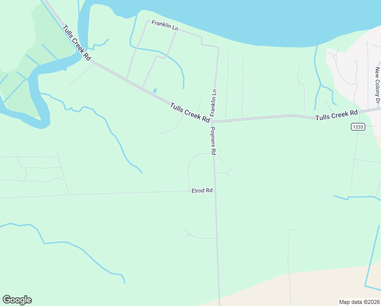 map of restaurants, bars, coffee shops, grocery stores, and more near 101 Rosedale Drive in Moyock