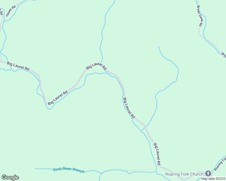 map of restaurants, bars, coffee shops, grocery stores, and more near 6125 Big Laurel Road in Creston