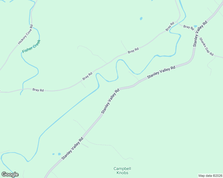 map of restaurants, bars, coffee shops, grocery stores, and more near 353 Bray Road in Surgoinsville