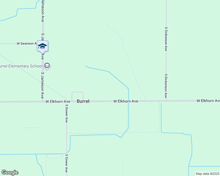 map of restaurants, bars, coffee shops, grocery stores, and more near in Burrel