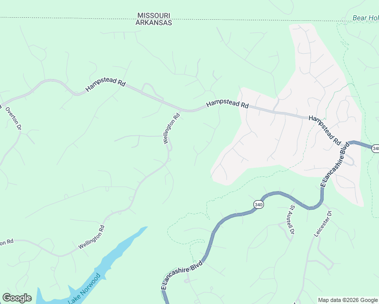 map of restaurants, bars, coffee shops, grocery stores, and more near 20 Brierfield Lane in Bella Vista