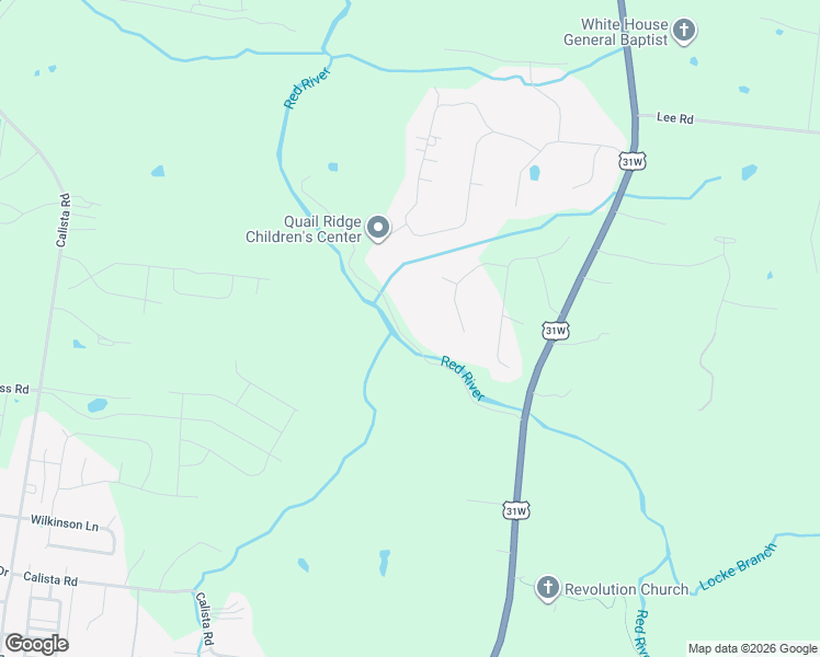 map of restaurants, bars, coffee shops, grocery stores, and more near 3471 Honey Run Road in White House