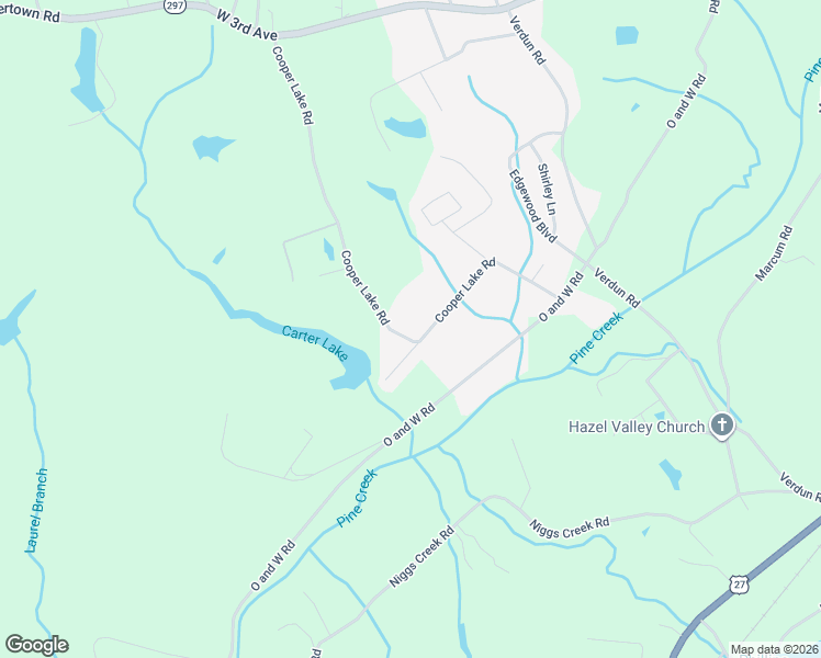 map of restaurants, bars, coffee shops, grocery stores, and more near 839 Cooper Lake Road in Oneida