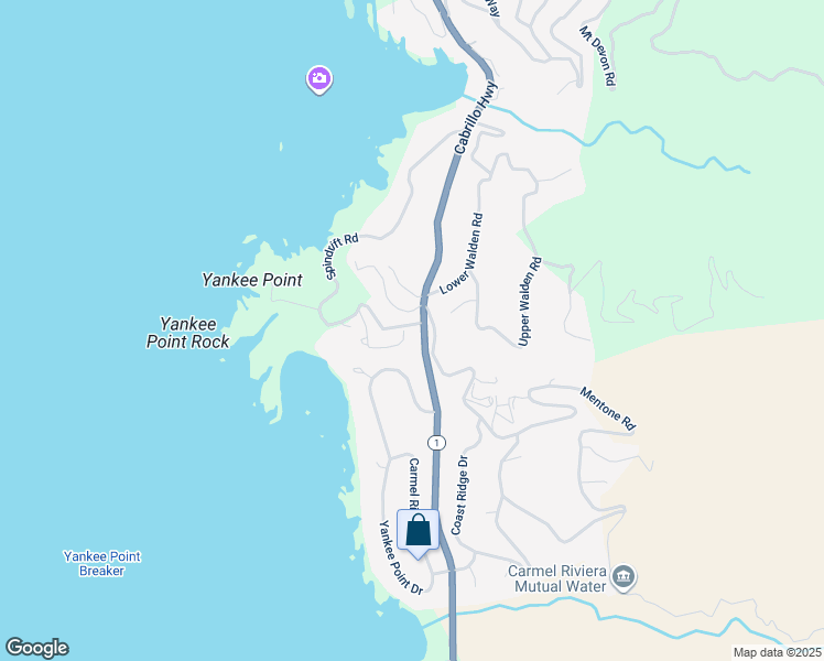 map of restaurants, bars, coffee shops, grocery stores, and more near 231 Spindrift Road in Carmel