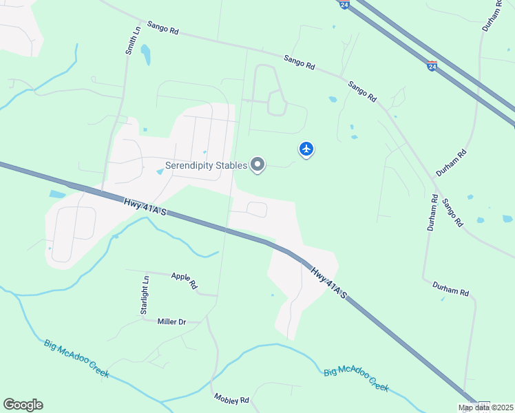 map of restaurants, bars, coffee shops, grocery stores, and more near 4079 Albright Circle in Clarksville