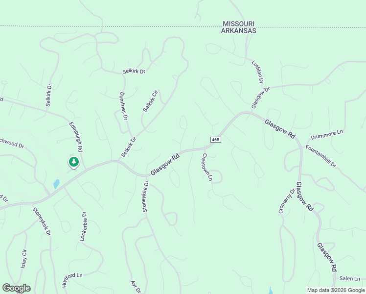 map of restaurants, bars, coffee shops, grocery stores, and more near 2 Yarrow Lane in Bella Vista