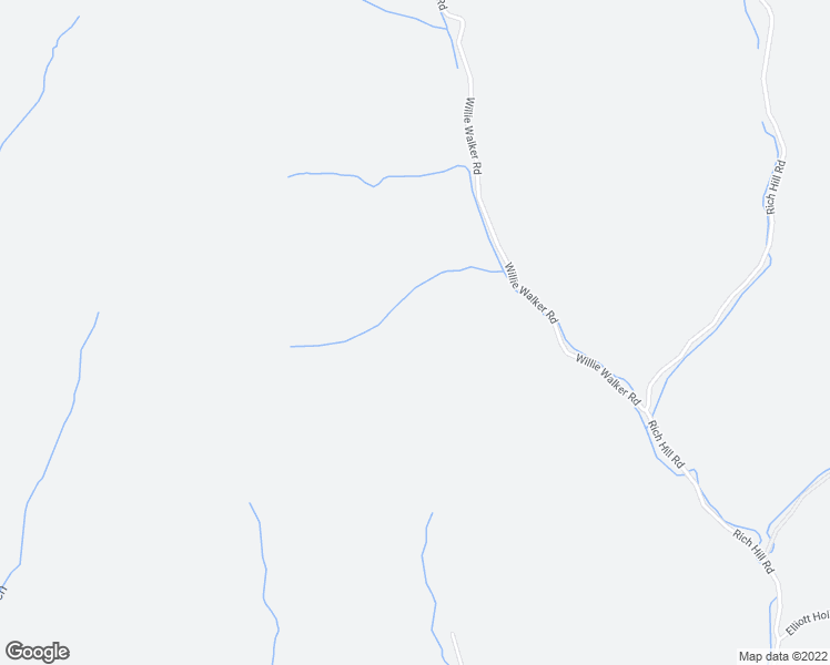 map of restaurants, bars, coffee shops, grocery stores, and more near 531 Willie Walker Road in Creston