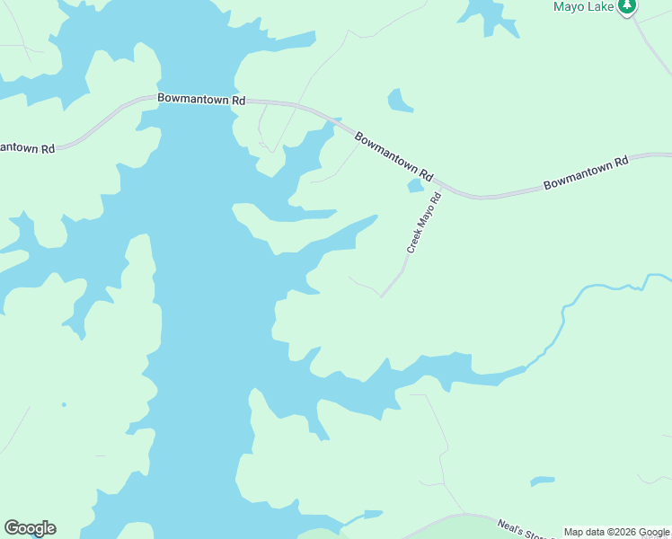 map of restaurants, bars, coffee shops, grocery stores, and more near 111 Fishers Court in Roxboro