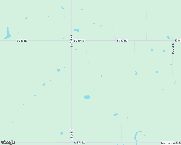 map of restaurants, bars, coffee shops, grocery stores, and more near 438139 East 360 Road in Big Cabin