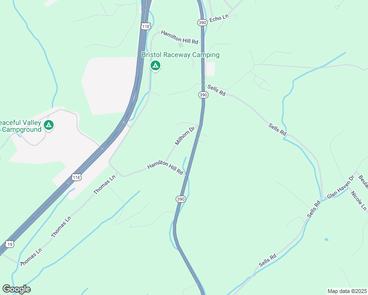 map of restaurants, bars, coffee shops, grocery stores, and more near 157 Milhorn Drive in Bluff City