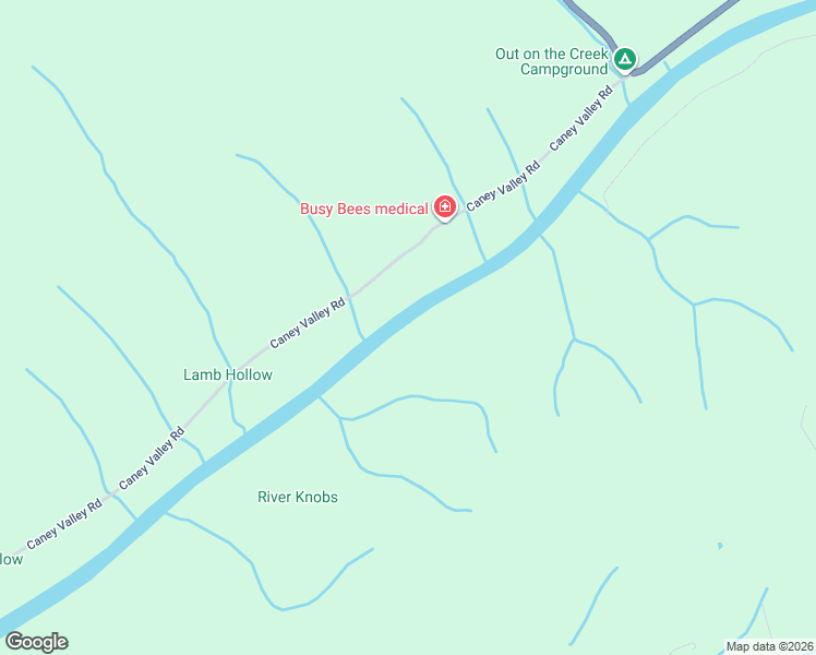 map of restaurants, bars, coffee shops, grocery stores, and more near 739 Caney Valley Road in Sneedville