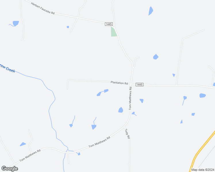 map of restaurants, bars, coffee shops, grocery stores, and more near 3658 Plantation Road in Bullock