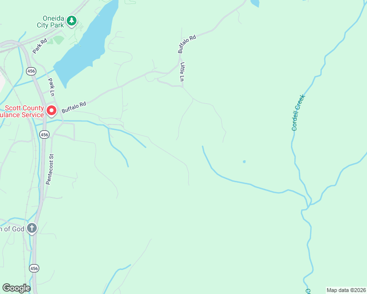 map of restaurants, bars, coffee shops, grocery stores, and more near 1095 Stanley Creek Road in Oneida