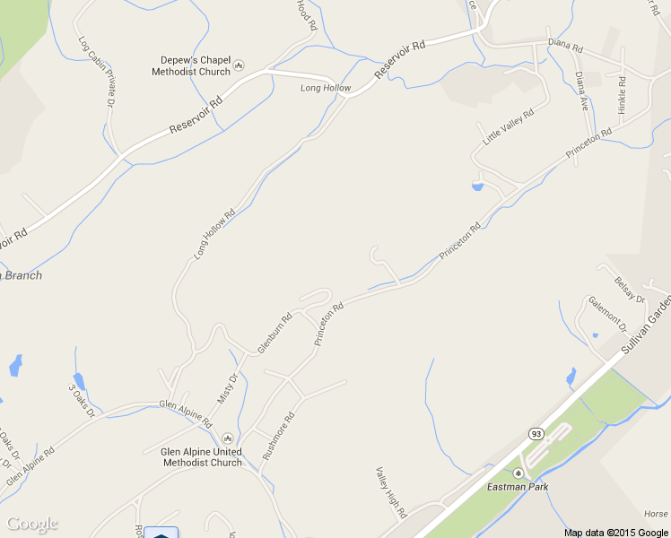 map of restaurants, bars, coffee shops, grocery stores, and more near 3032 Princeton Rd in Kingsport