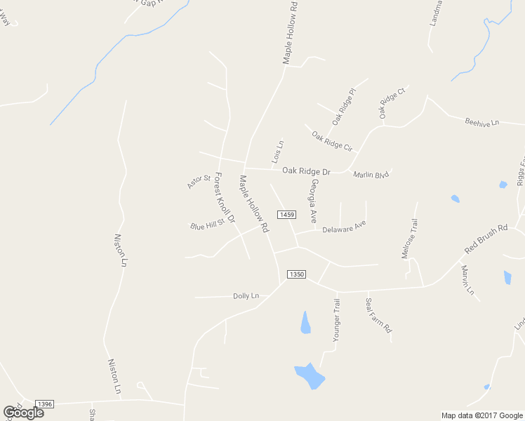 map of restaurants, bars, coffee shops, grocery stores, and more near 228 Maple Hollow Road in Mount Airy