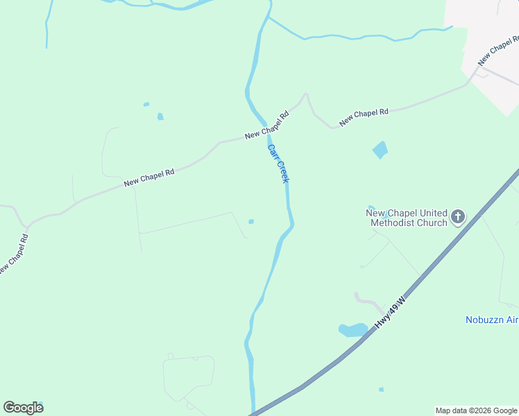 map of restaurants, bars, coffee shops, grocery stores, and more near 6728 New Chapel Road in Springfield