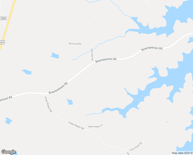 map of restaurants, bars, coffee shops, grocery stores, and more near 1066 Bowmantown Road in Roxboro