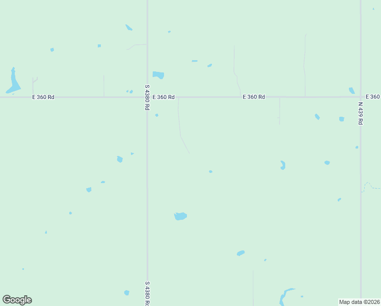 map of restaurants, bars, coffee shops, grocery stores, and more near 438139 East 360 Road in Big Cabin