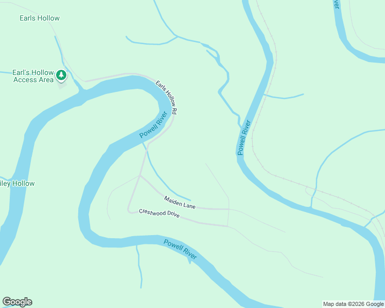 map of restaurants, bars, coffee shops, grocery stores, and more near Towncreek Road in Speedwell
