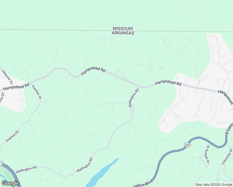 map of restaurants, bars, coffee shops, grocery stores, and more near 16 Winters Lane in Bella Vista