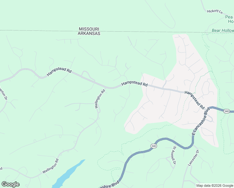 map of restaurants, bars, coffee shops, grocery stores, and more near 8 Warton Lane in Bella Vista