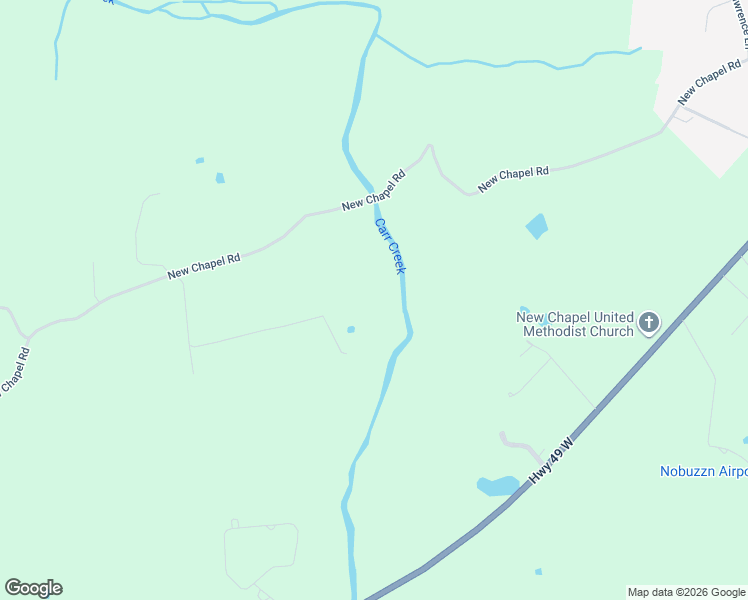 map of restaurants, bars, coffee shops, grocery stores, and more near 6728 New Chapel Road in Springfield