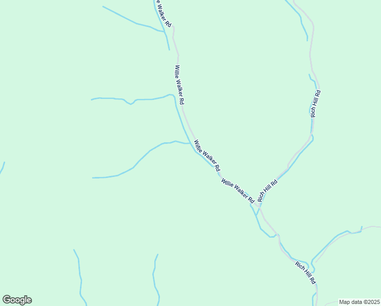 map of restaurants, bars, coffee shops, grocery stores, and more near 529 Willie Walker Road in Creston
