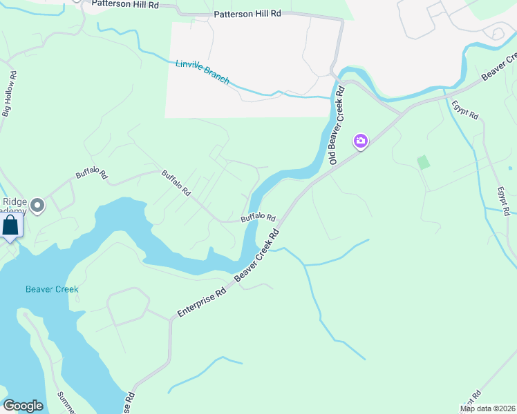 map of restaurants, bars, coffee shops, grocery stores, and more near 229 Willowbrook Drive in Bluff City